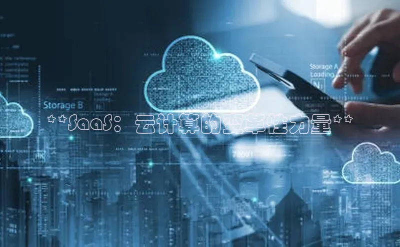 意昂4凯捷体育百度学术**SaaS：云计算的变革性力量**