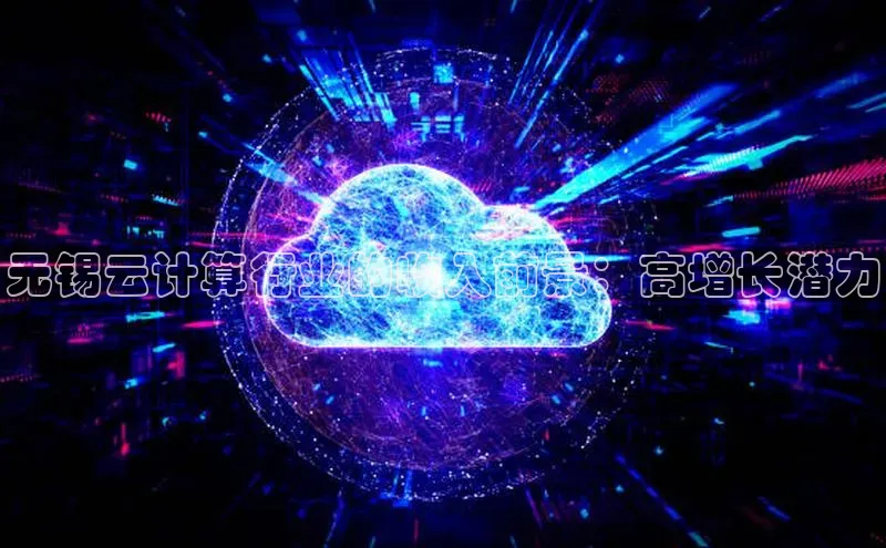 凯捷路畅科技无锡云计算行业的收入前景：高增长潜力