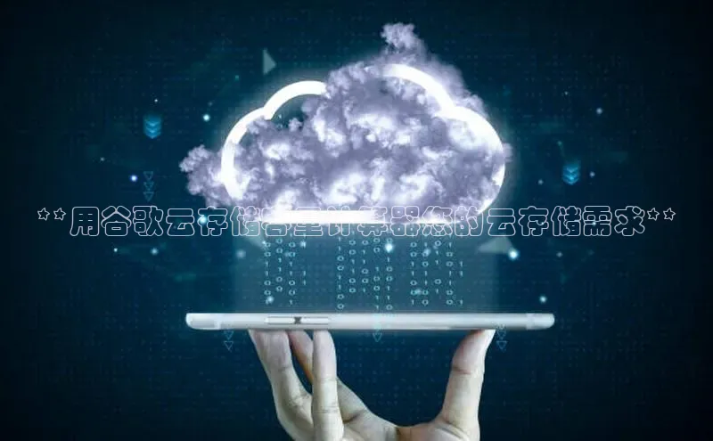 意昂4凯捷体育诸葛科技**用谷歌云存储容量计算器您的云存储需求**