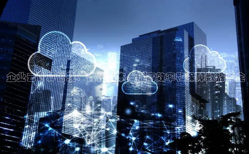 凯捷ARGA公司 企业云计算管理：优化成本、提高效率和保障数据安全