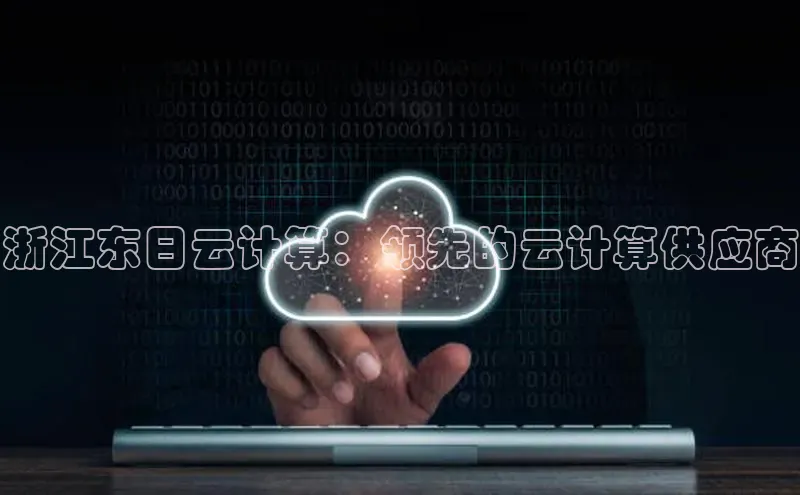 凯捷体育小米浙江东日云计算：领先的云计算供应商
