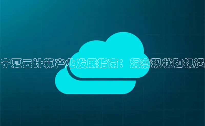 凯捷体育华扬联众宁夏云计算产业发展指南：洞察现状和机遇