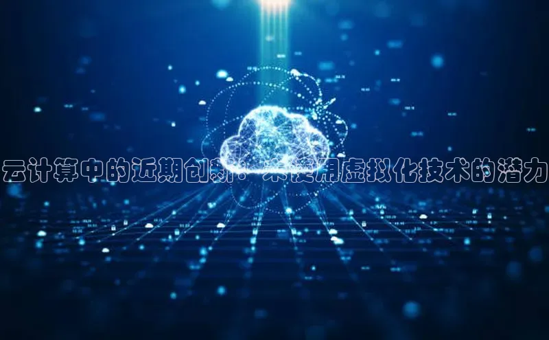 意昂4凯捷娱乐观星盘云计算中的近期创新：未使用虚拟化技术的潜力