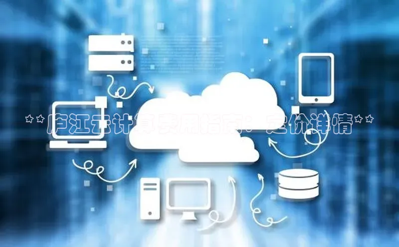 意昂4凯捷体育百度翻译App**庐江云计算费用指南：定价详情**